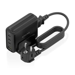 image-Wall Charger Aisens GAN Black 140 W 50 W