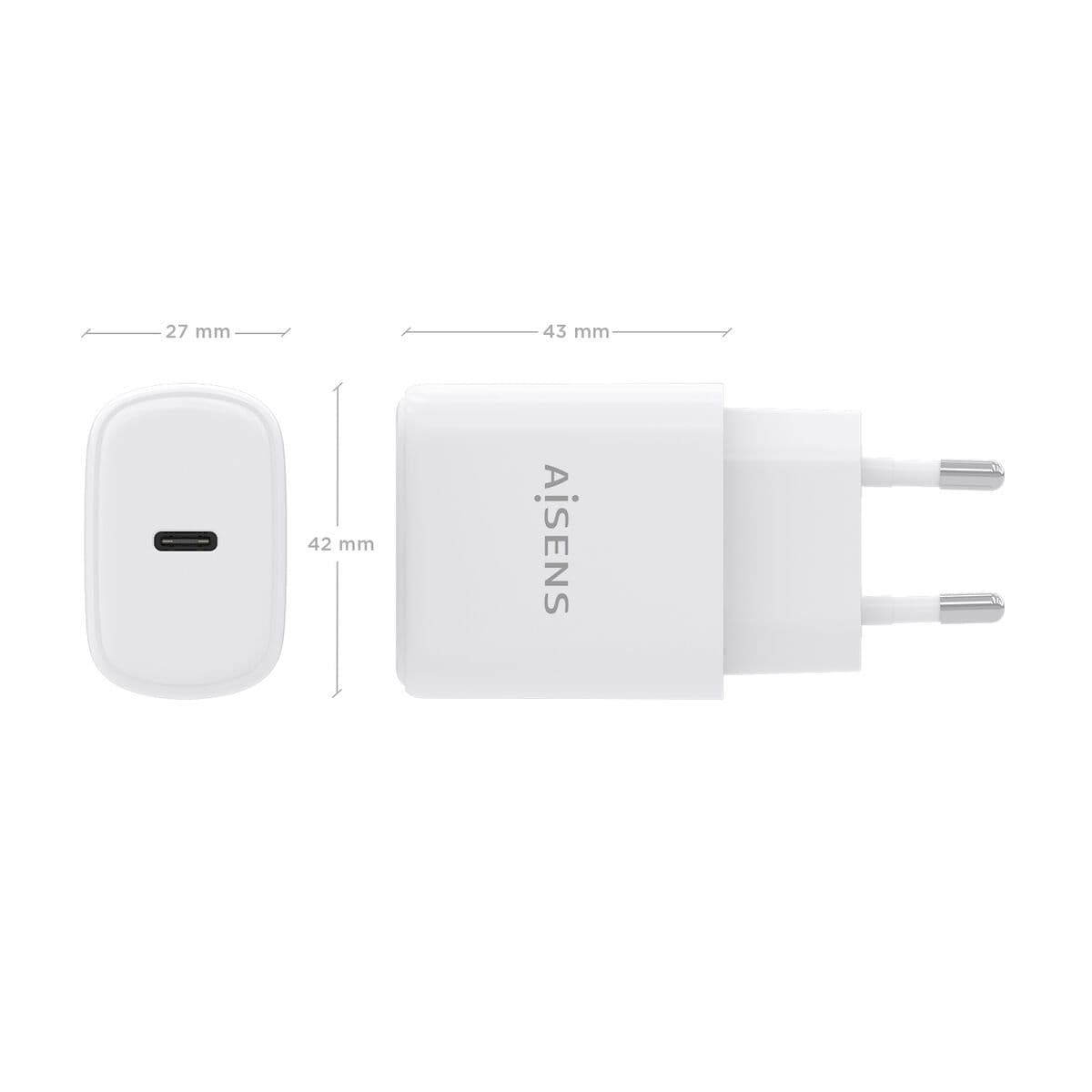 image-Wall Charger Aisens A110-0975 White 30 W