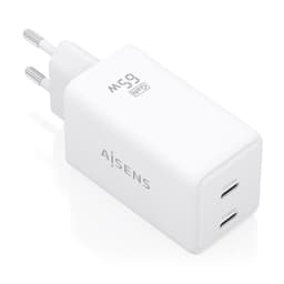 image-Wall Charger Aisens ASCH-65W2P078-W White 65 W
