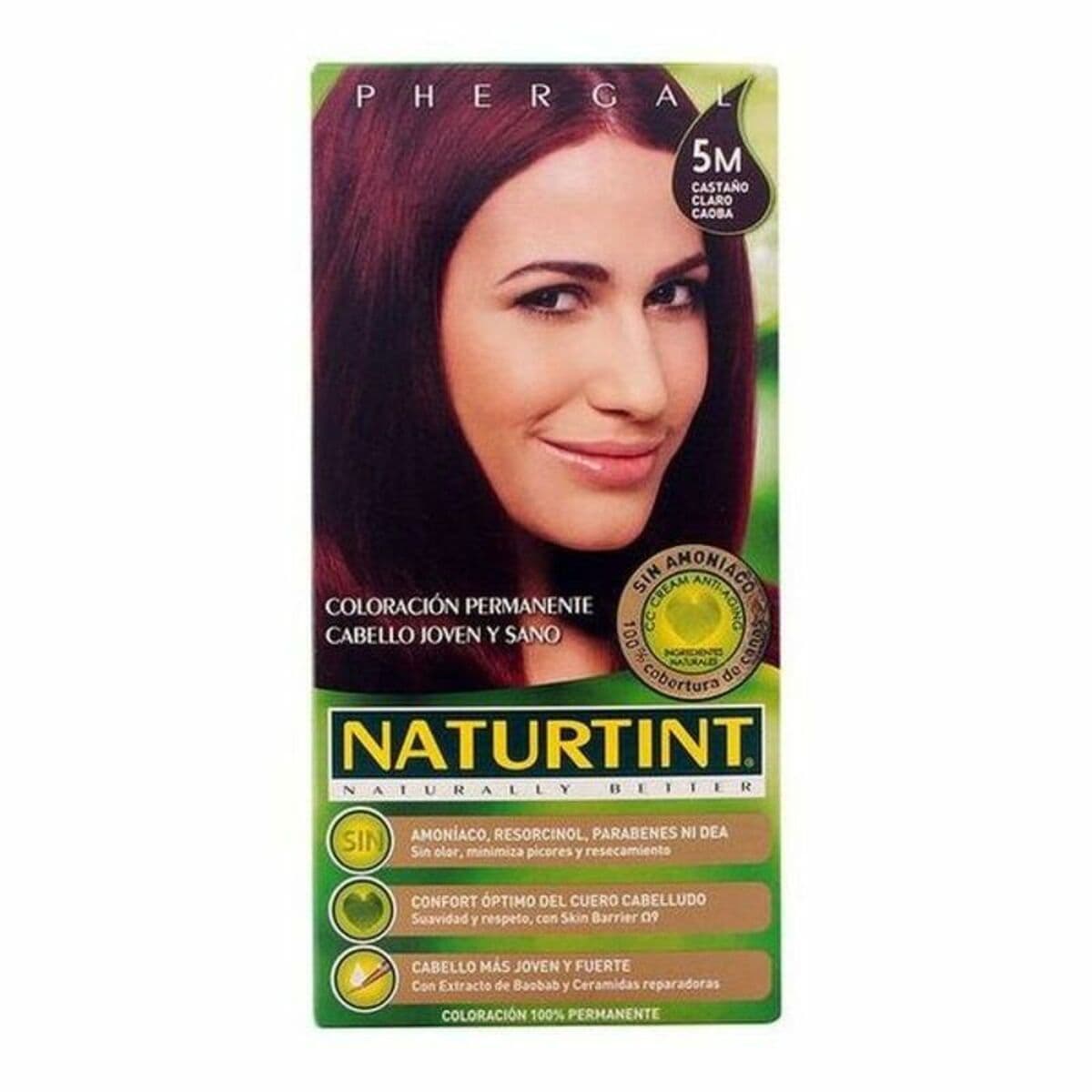 image-Dye No Ammonia Naturtint Naturtint Naturtint M Light Mahogany Brown 170 ml