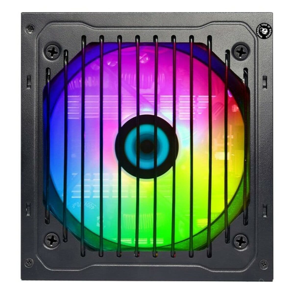 image-Power supply CoolBox DG-PWS600-MRBZ ATX 600W RGB Black Ø 12 cm x 1