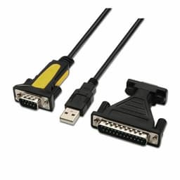 image-Data / Charger Cable with USB Aisens A104-0039 1,8 m Black