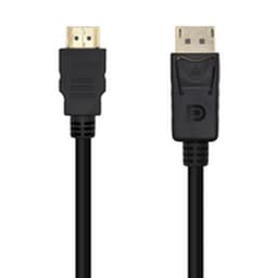 image-DisplayPort to HDMI Adapter Aisens A125-0459 Black 1 m