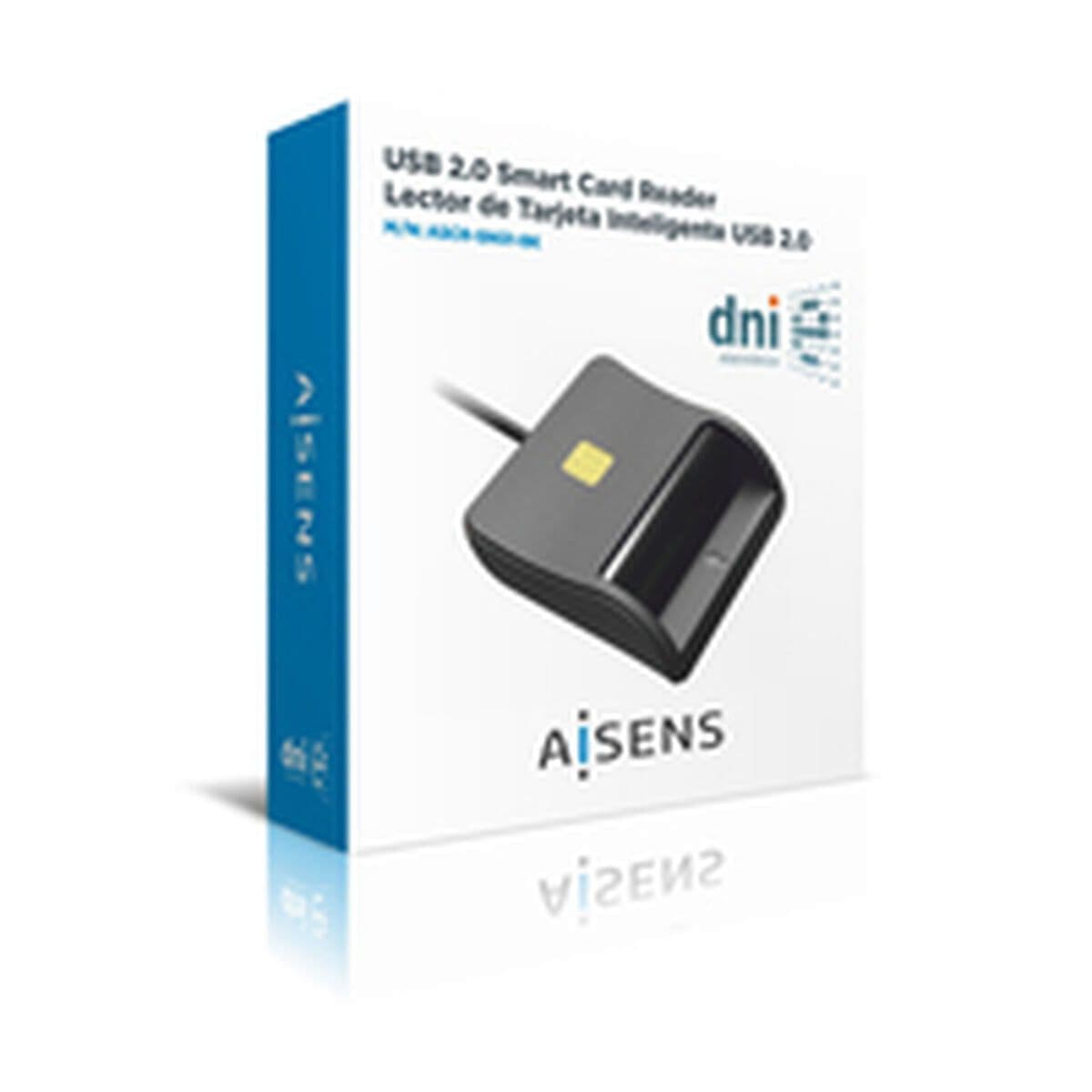 image-DNI/SIP Card Reader Aisens ASCR-SN01-BK Black