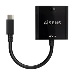 image-USB-C to HDMI Adapter Aisens A109-0684 Black 15 cm