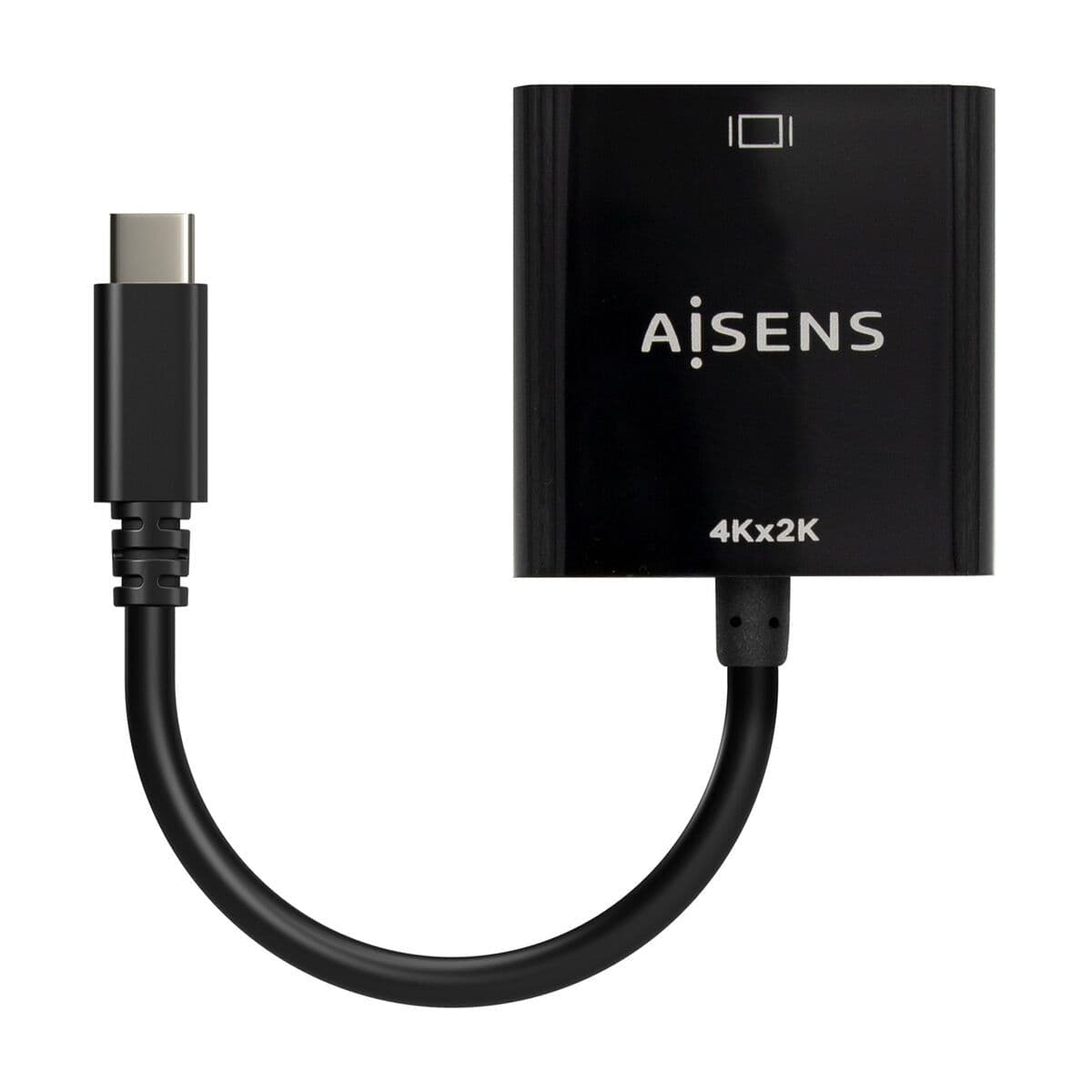 image-USB-C to HDMI Adapter Aisens A109-0684 Black 15 cm