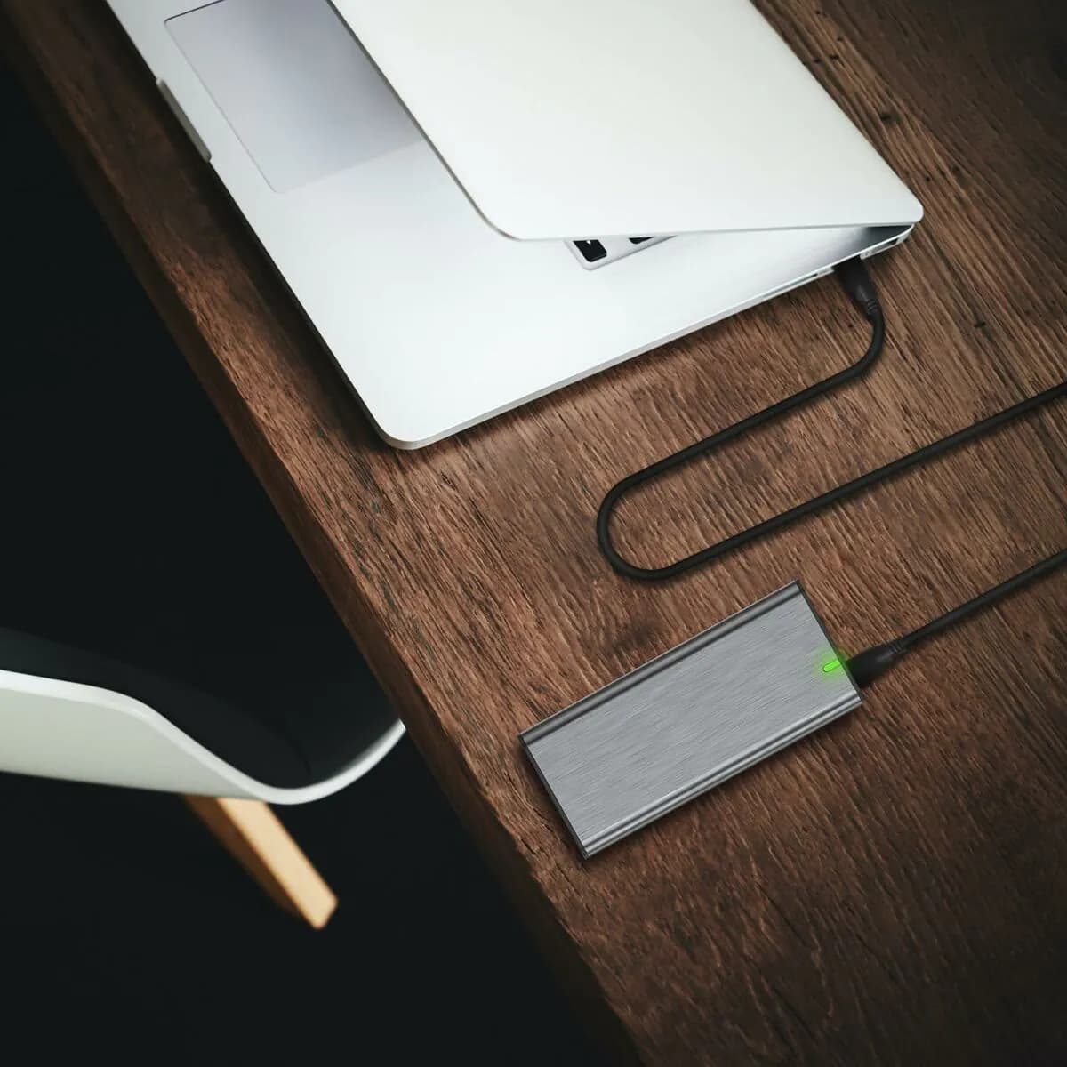 image-USB-C Cable Aisens A107-0704 Black 2 m