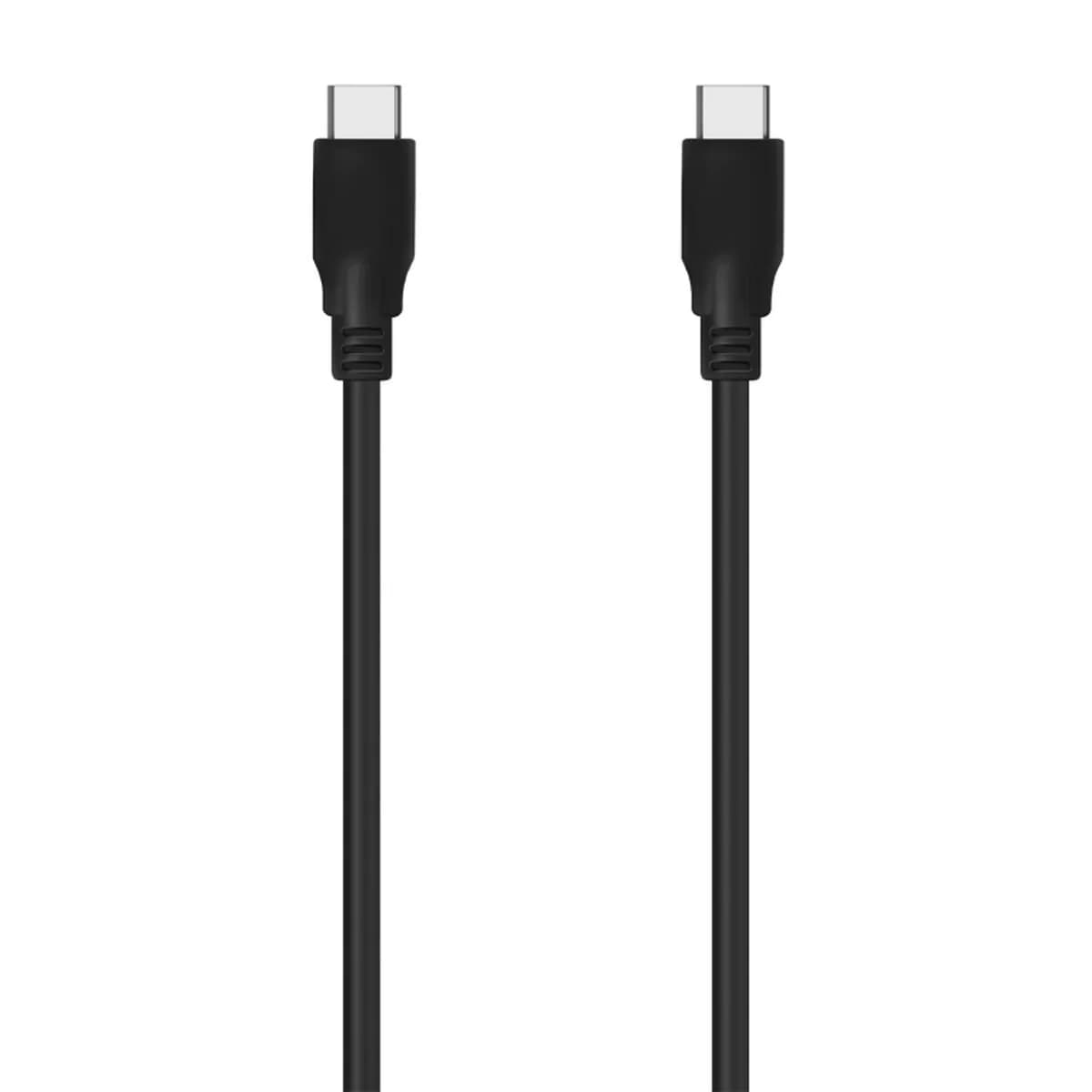 image-USB-C Cable Aisens A107-0704 Black 2 m