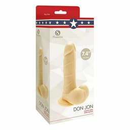 image-Realistic Dildo S Pleasures Don Jon PVC Ø 4,5 cm (15 cm)