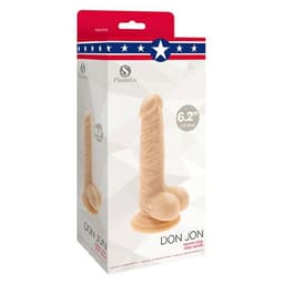 image-Realistic Dildo S Pleasures Don Jon PVC Ø 3,6 cm (13 cm)