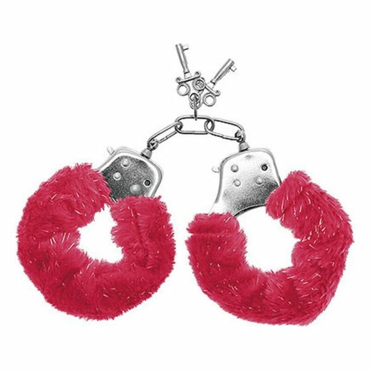 image-Cuffs S Pleasures Furry Red