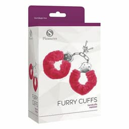 image-Cuffs S Pleasures Furry Red