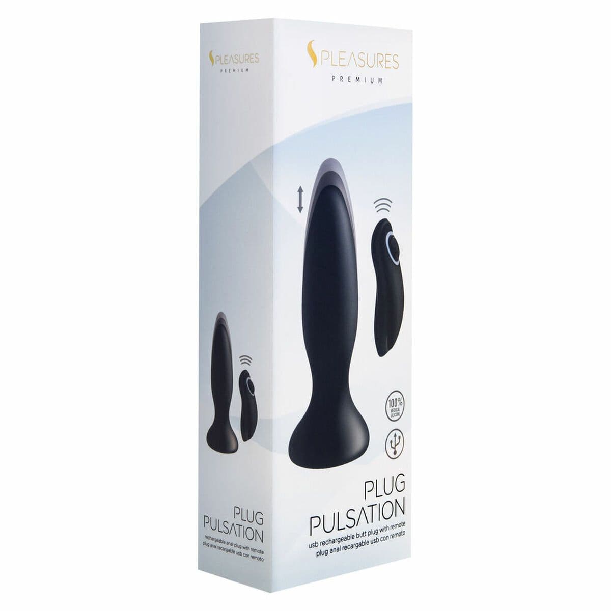 image-Anal plug S Pleasures Black