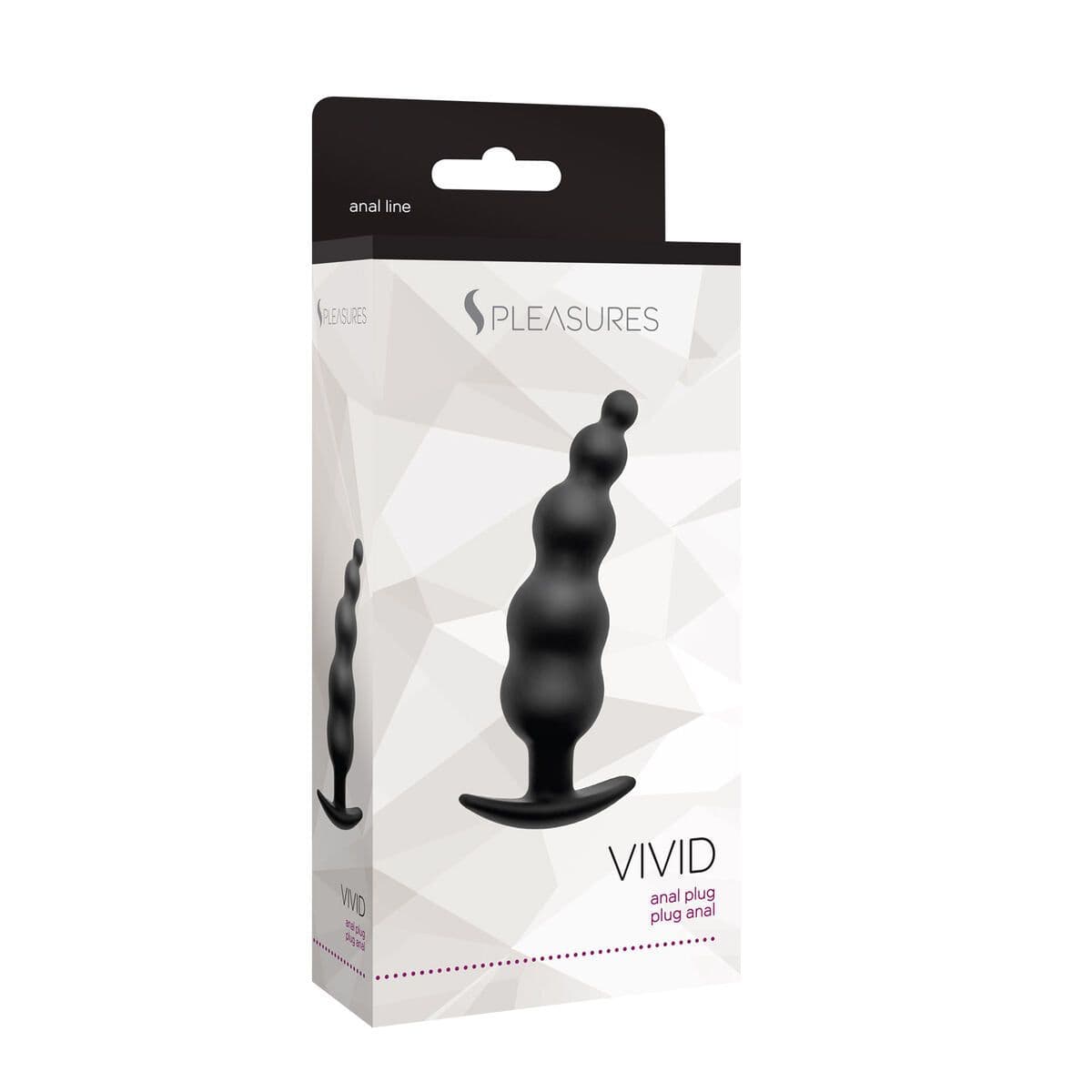 image-Anal plug S Pleasures Vivid Black
