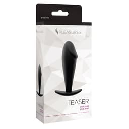 image-Anal plug S Pleasures Teaser Black (9 cm)
