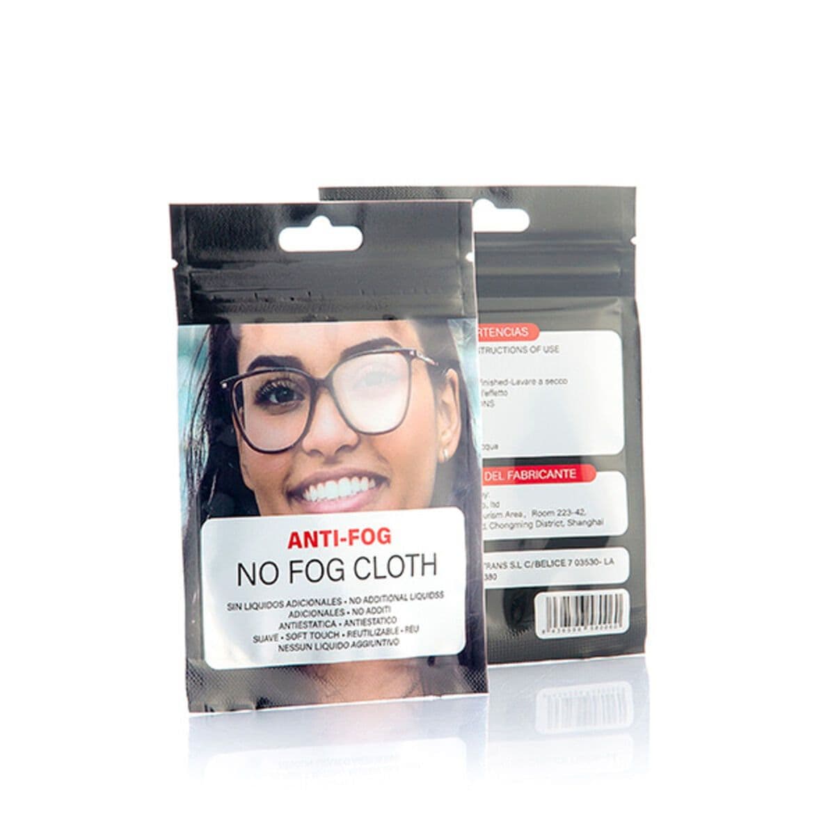 image-Anti-fog Wipes for Glasses (pack of 50)