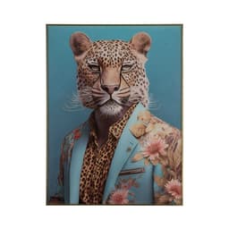 image-Painting Aluminium Tempered Glass 60 x 6 x 80 cm