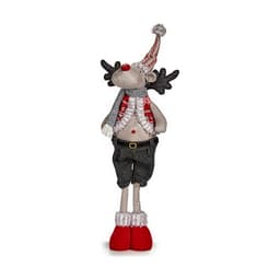 image-Christmas Reindeer 13 x 65 x 18 cm Red Grey