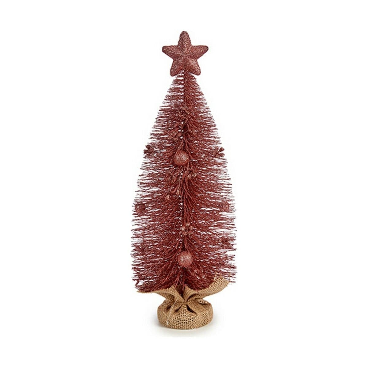 image-Christmas Tree with Star Krist+ Pink 13 x 41 x 13 cm