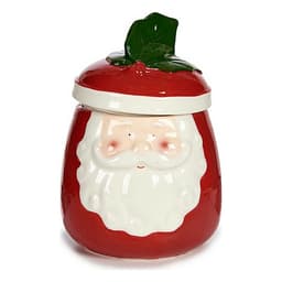 image-Decorative Figure Father Christmas 14 x 19,5 x 14 cm Ceramic Red