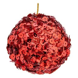 image-Christmas Baubles Krist+ Red Plastic Ø 10 cm 6 Units