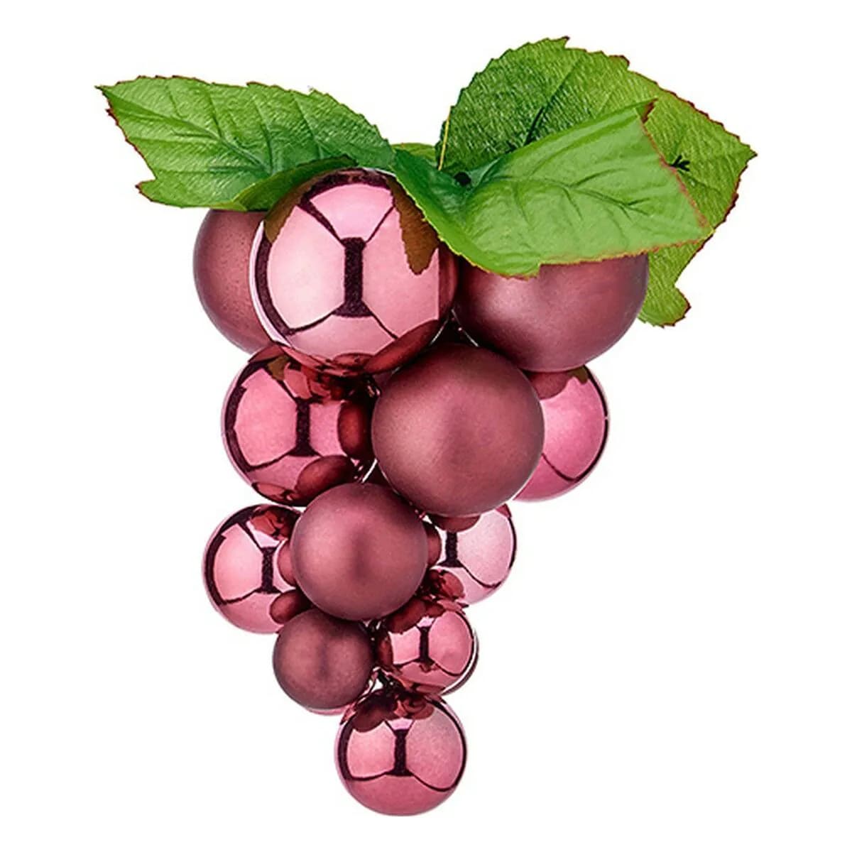image-Christmas Bauble Grapes Small Pink Plastic 14 x 14 x 25 cm