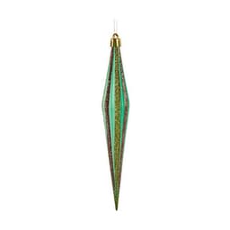 image-Christmas bauble Krist+ Red Green Golden 3 x 8,5 x 19 cm Streched