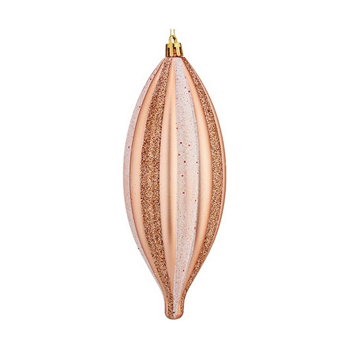 image-Christmas bauble Krist+ Copper Light Pink PVC 8,5 x 19 x 3 cm Streched