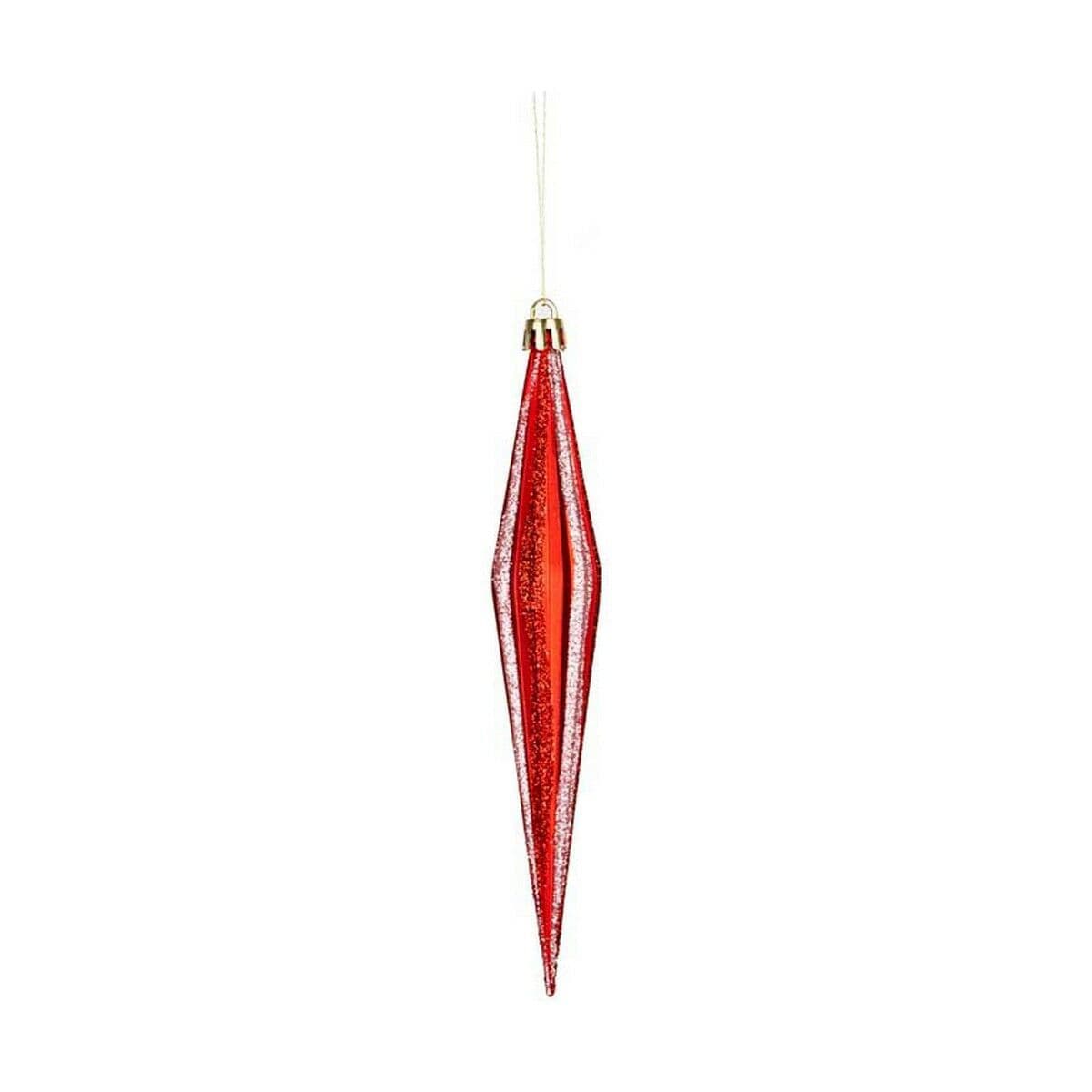 image-Christmas bauble Krist+ Red PVC 8,5 x 3,5 x 19 cm Streched