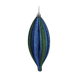 image-Christmas bauble Krist+ Blue Green PVC 8,5 x 3,5 x 19 cm Streched