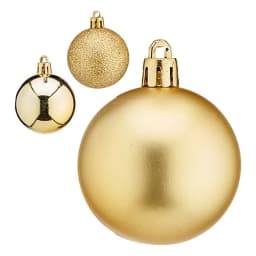 image-Christmas Bauble Ø 5 cm Golden Plastic 5 x 6 x 5 cm
