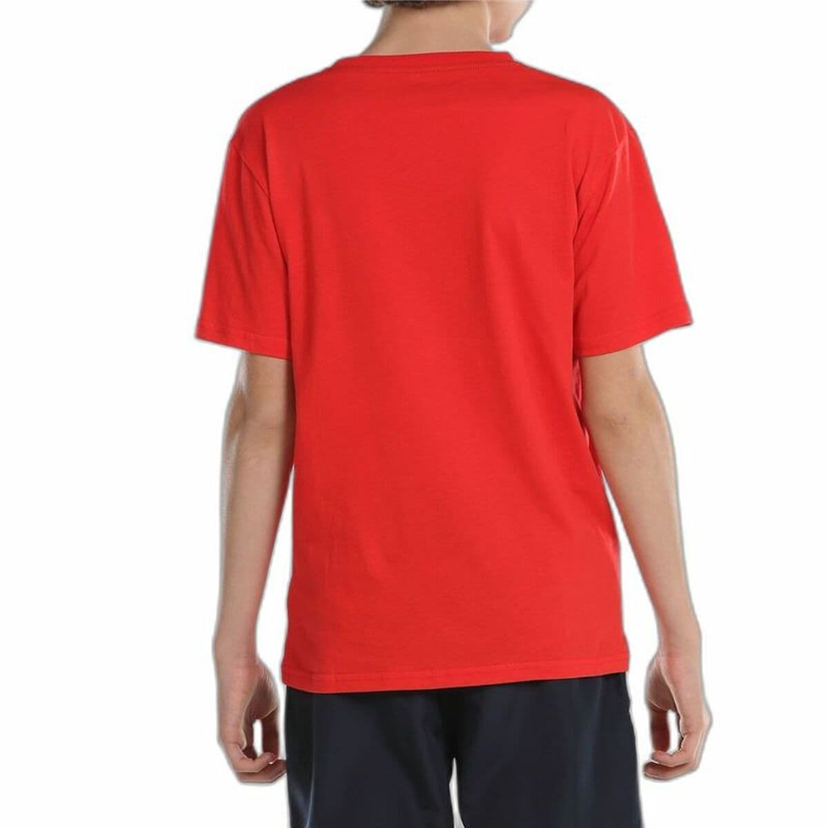 image-Children’s Short Sleeve T-Shirt John Smith Efebo Red