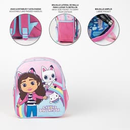 image-School Bag Gabby's Dollhouse Pink 25,0 x 20,0 x 30,0 cm