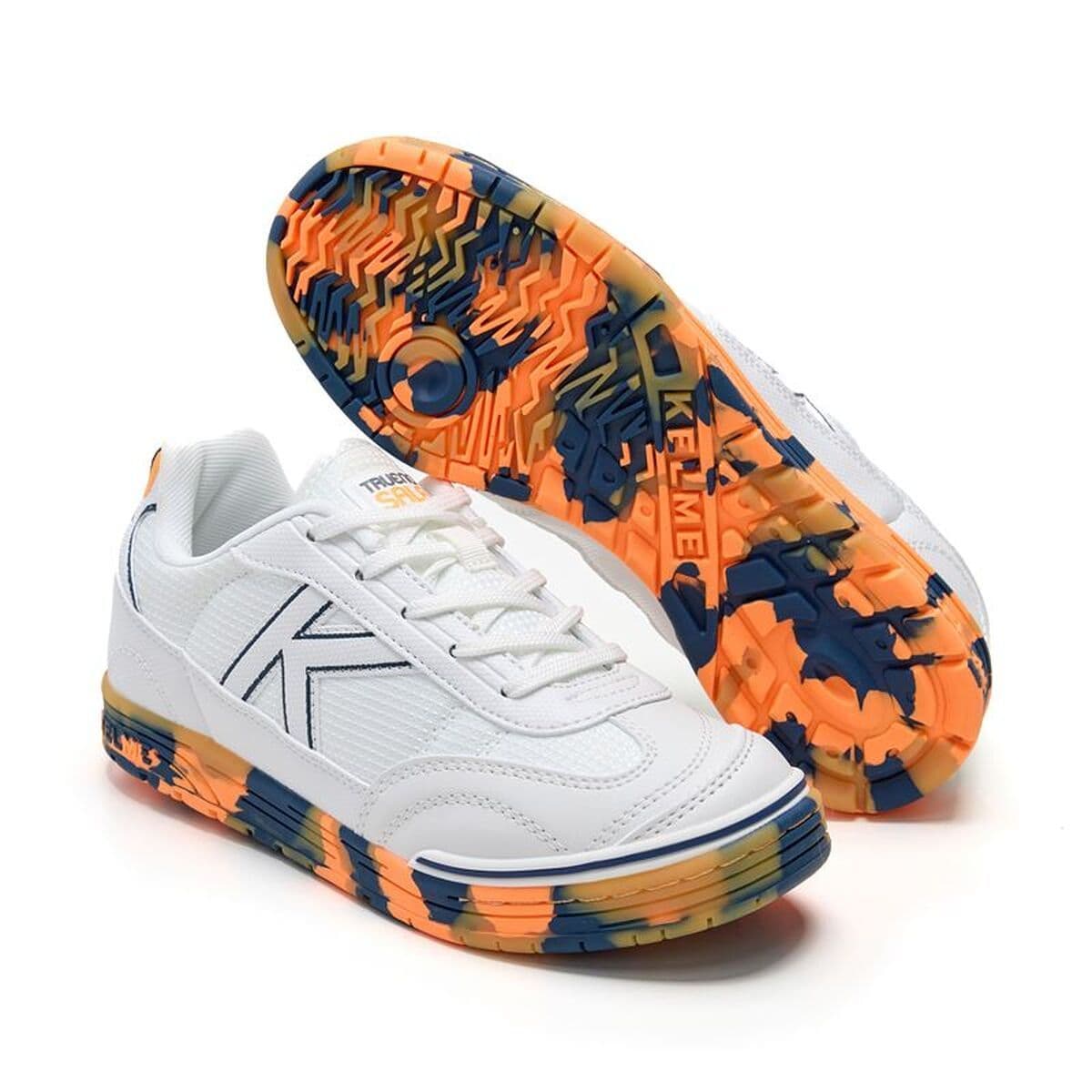 image-Children's Indoor Football Shoes Kelme Trueno Lace White