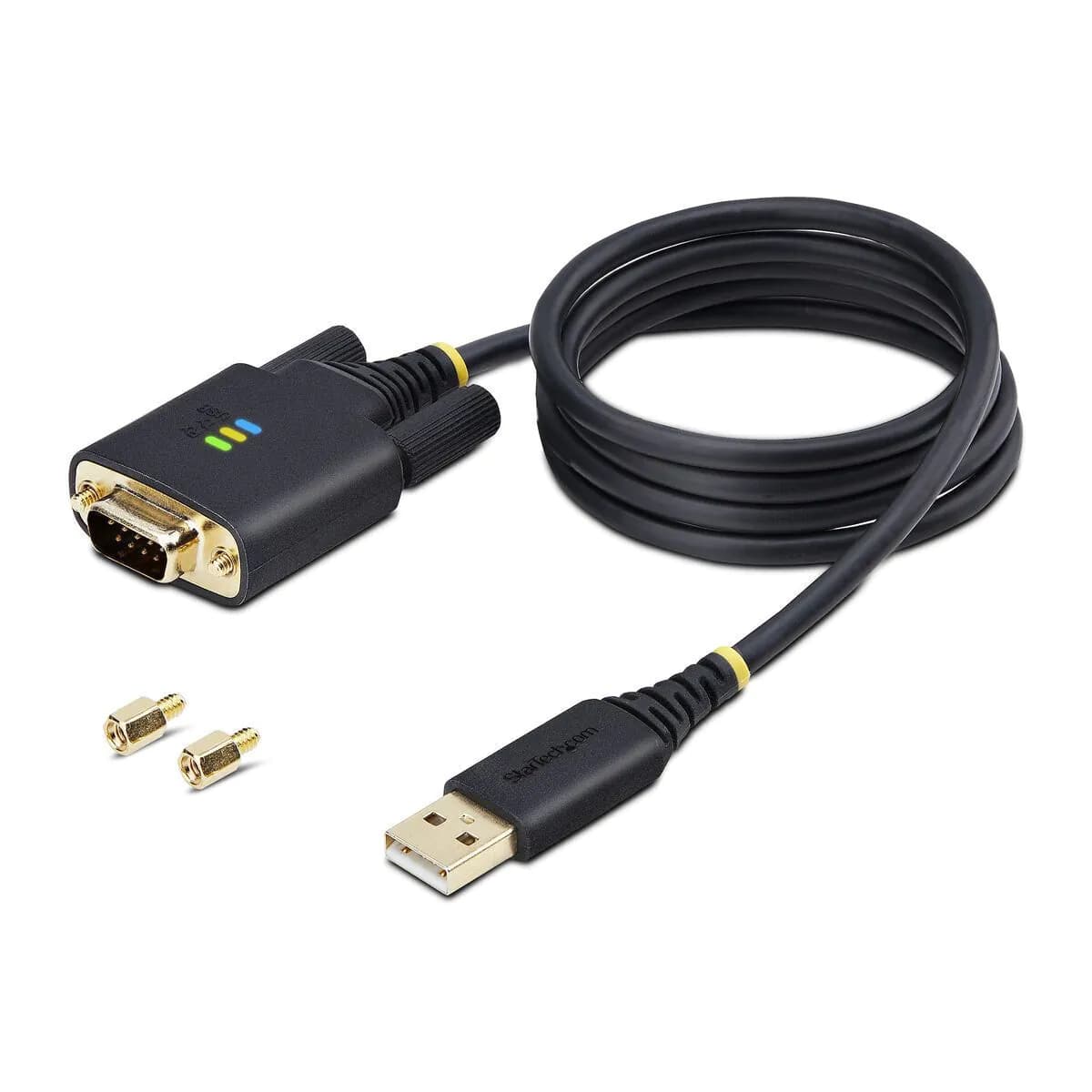 image-USB Cable Startech 1P3FFCB-USB-SERIAL Black 1 m