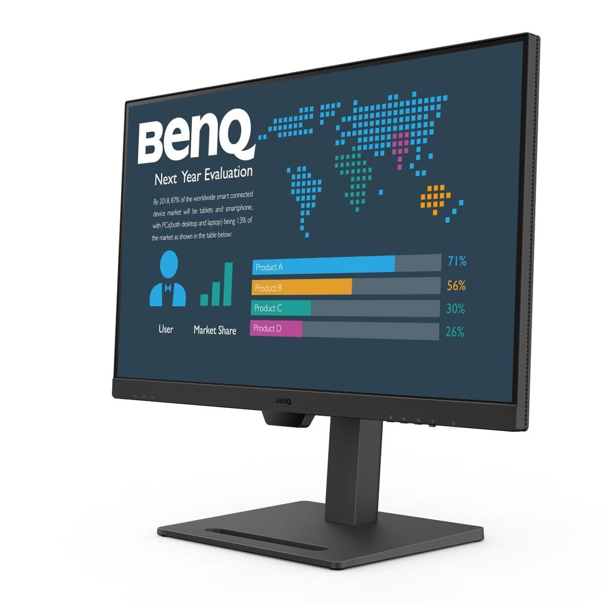 image-Monitor BenQ 9H.LLLLA.TPE Quad HD 27" 75 Hz