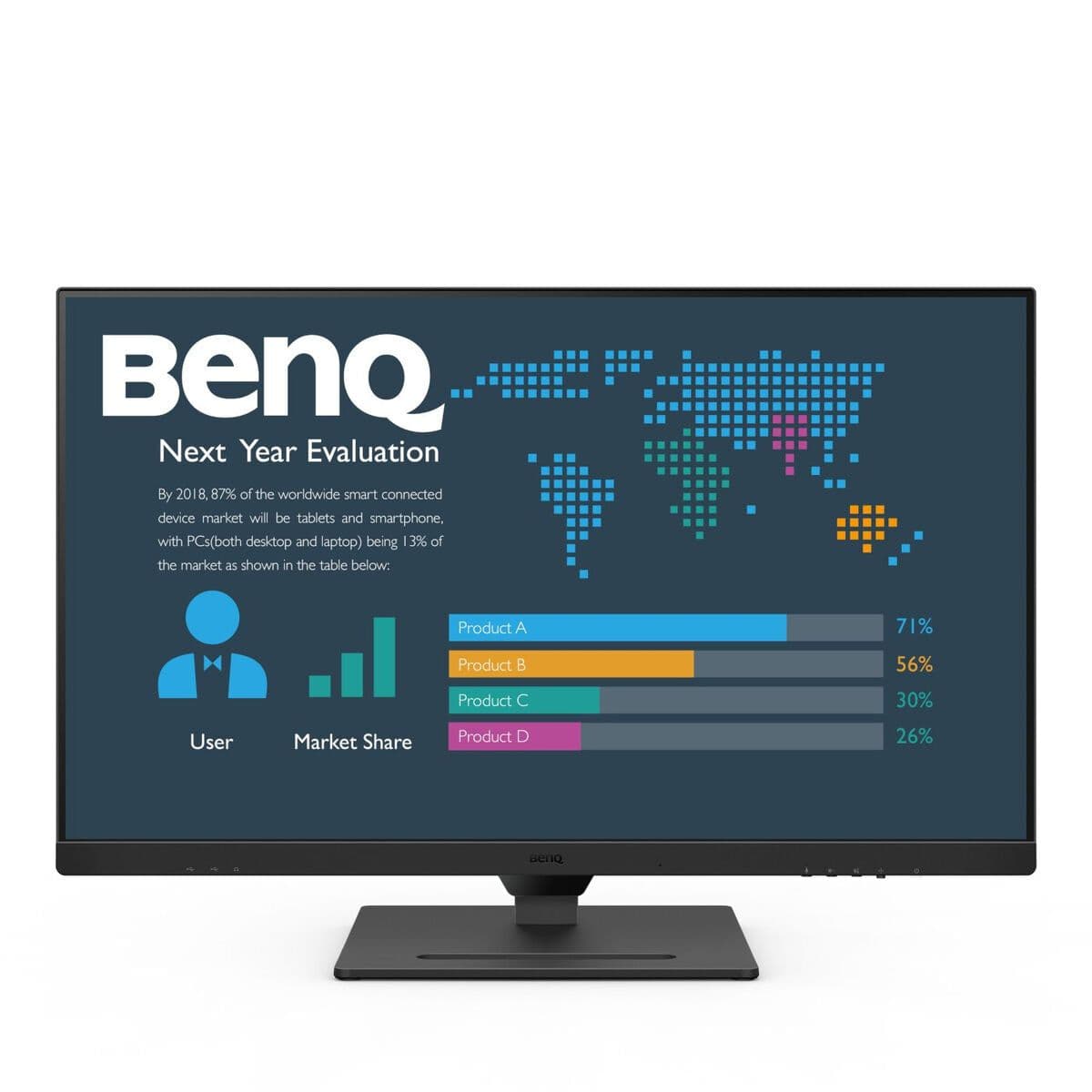 image-Monitor BenQ BL3290QT Quad HD 32" 75 Hz