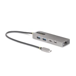 image-USB-C Hub Startech 10G2A1C25EPD-USB-HUB Grey