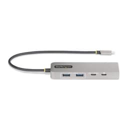 image-USB-C Hub Startech 10G2A1C25EPD-USB-HUB Grey