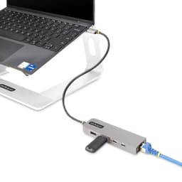 image-USB-C Hub Startech 10G2A1C25EPD-USB-HUB Grey