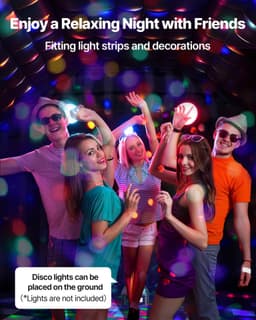 image-VEVOR Inflatable Nightclub, 19.7 x 16.4 x 12 ft Inflatable Party Tent with 680W Blower & Sandbag, Ventilated Blow up Night Club with 2 Windows, Air Cube House for Event Birthday Wedding Party