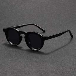 image-Retro Round Small Frame High Sense Men's And Women's Sunglasses