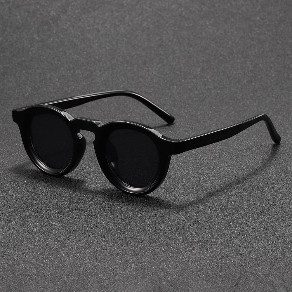 image-Retro Round Small Frame High Sense Men's And Women's Sunglasses