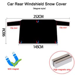 image-Car snow cover