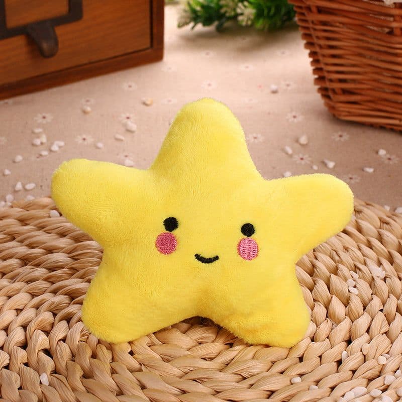image-Pet Plush Starfish Toy - Vocal Squeaky