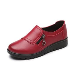 image-Sai Peng Women's Wedge Shoes Brown Size 41
