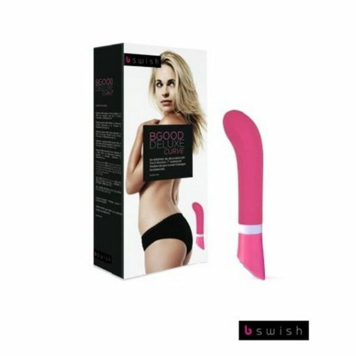image-G-Spot Vibrator B Swish Curve BSBDC0453 Pink