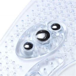 image-Magnet Magnetic Plus Elastomer Transparent Silicone Massage Insole Health Massage Insole Magnetic Therapy Anti-fatigue