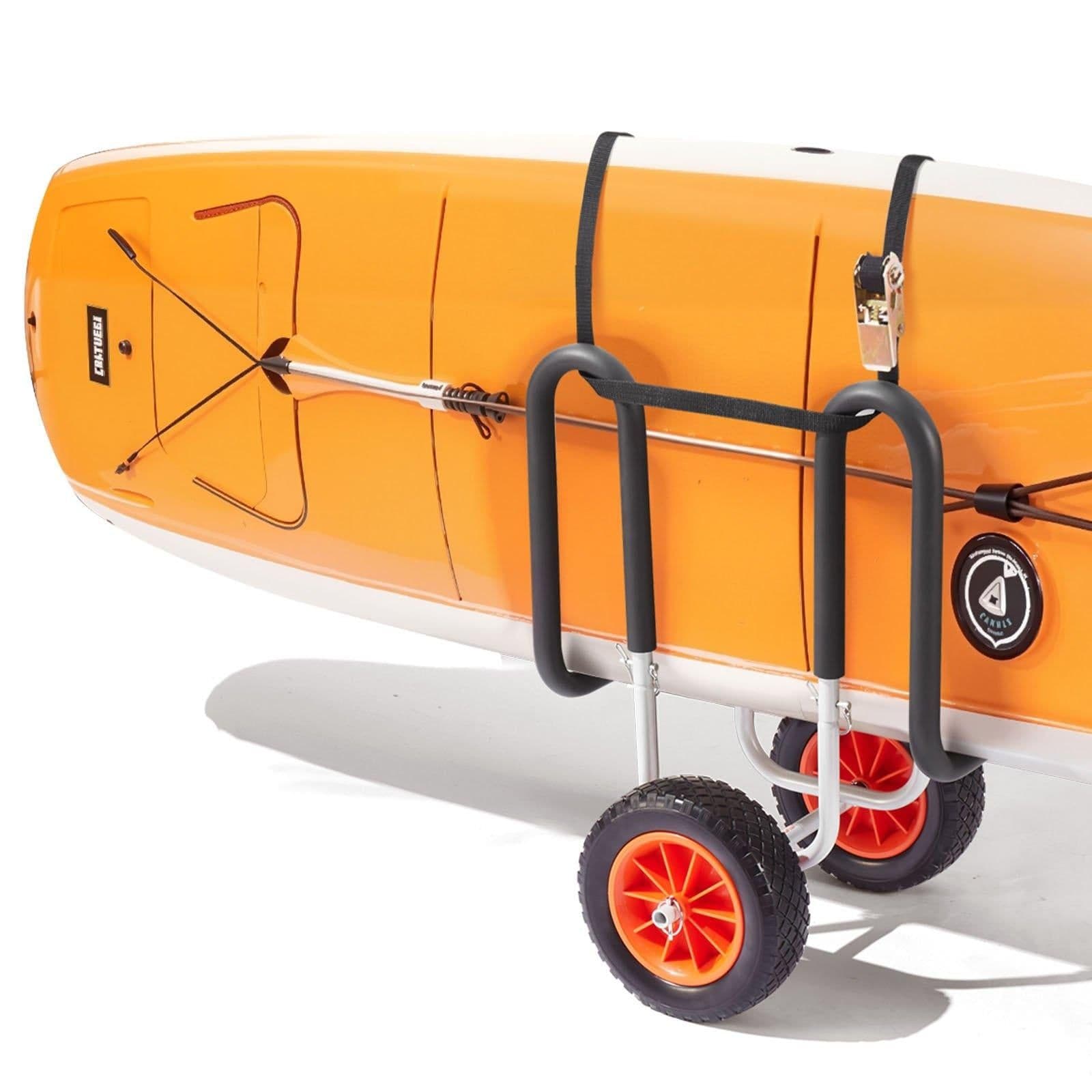 image-VEVOR Kayak & Paddle Board Cart - 150 lbs, 10" Solid Tires