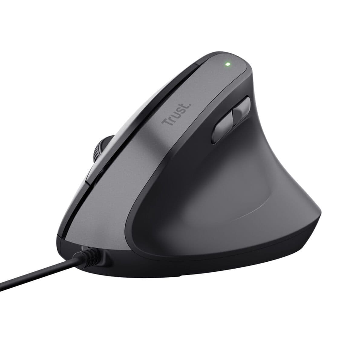 image-Ergonomic Optical Mouse Trust 25144 Black 2400 dpi
